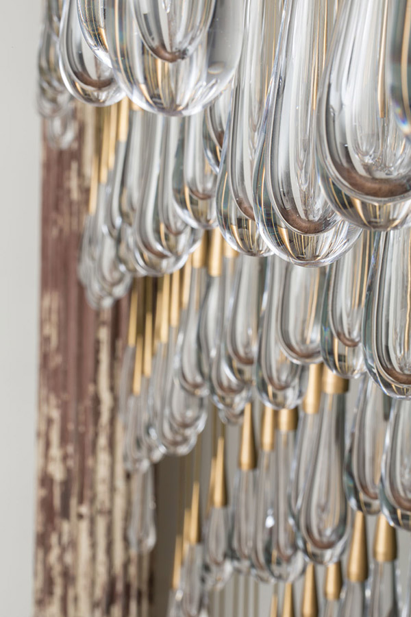 The Pour Teardrop Chandelier