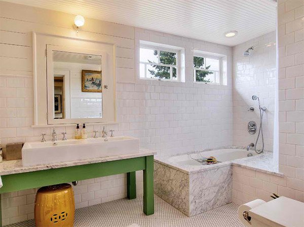 Eclectic Bathroom