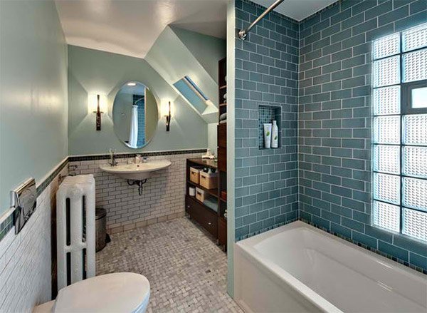 Old bathroom, new style