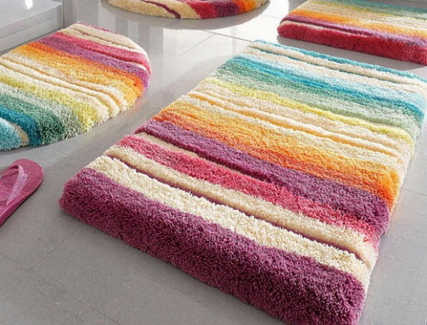 machine washable bathroom floor rug