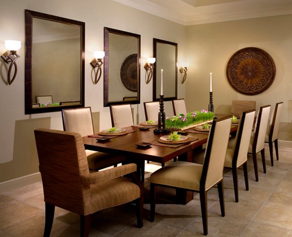 20 Lovely Dining Room With Stunning Mirrors Home Design Lover