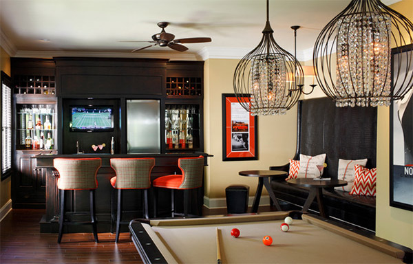 basement bar