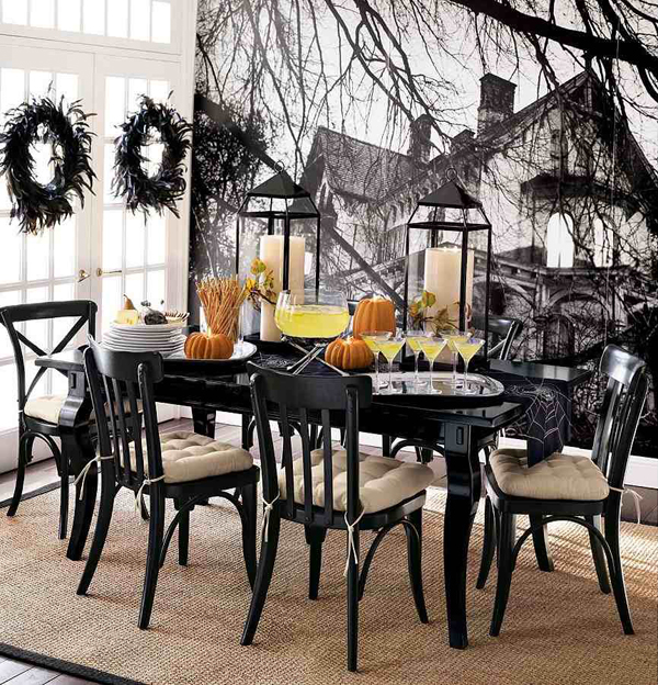 20 Astonishing iHalloweeni Decors in the iDiningi iRoomi Home 