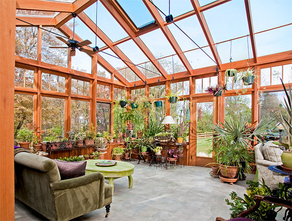 interior garden porch