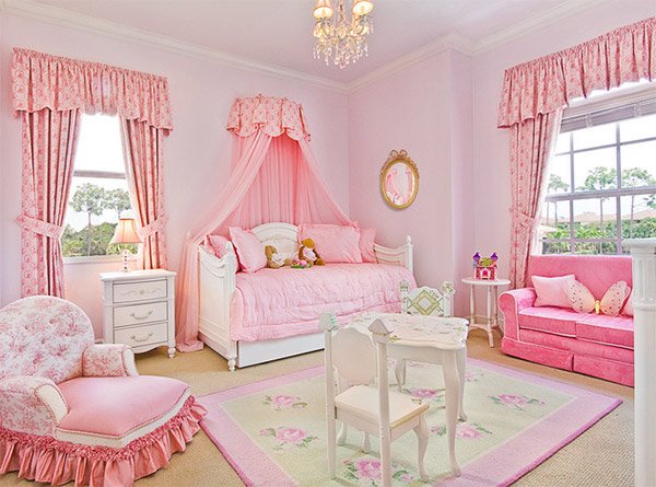 girls princess bedroom