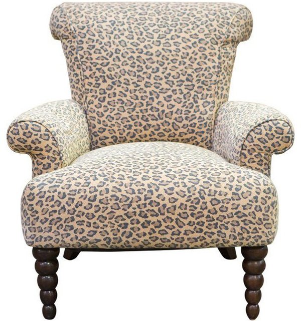 leopard print arm chairs