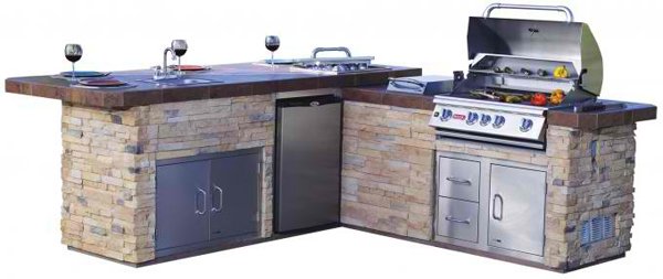 outdoor kitchen prefab