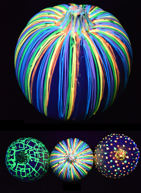 DIY Glow in the Dark Pumpkins