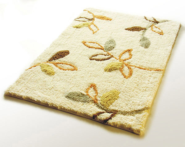 latex fiber bathroom floor rug