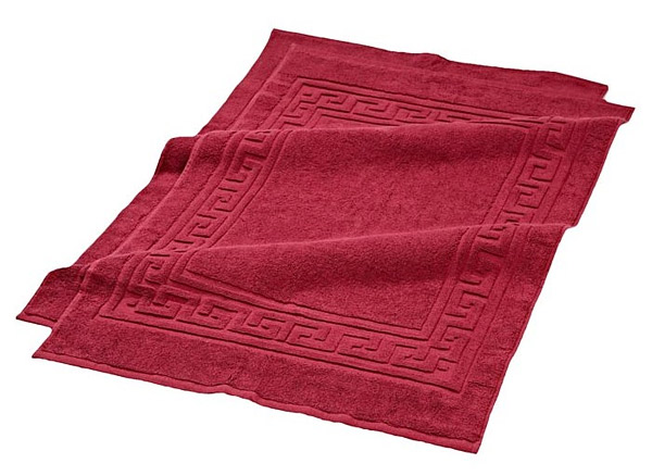 Egyptian cotton bathroom floor rug