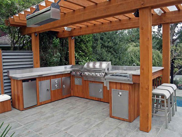 outdoor kitchen prefab