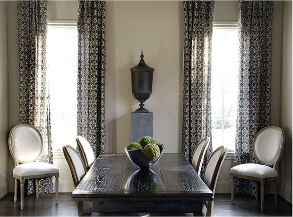 Dining Room Draperies : Choices In Dining Room Window Treatments Phoenix Az : You have to put every piece of the detail in the best place to ensure that everything fits your taste and style.