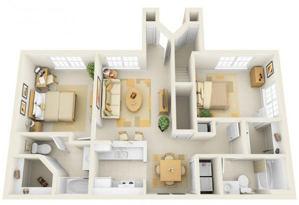 Bloxburg House 1 Story Layout