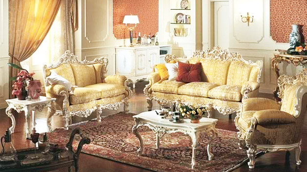 italian american living room
