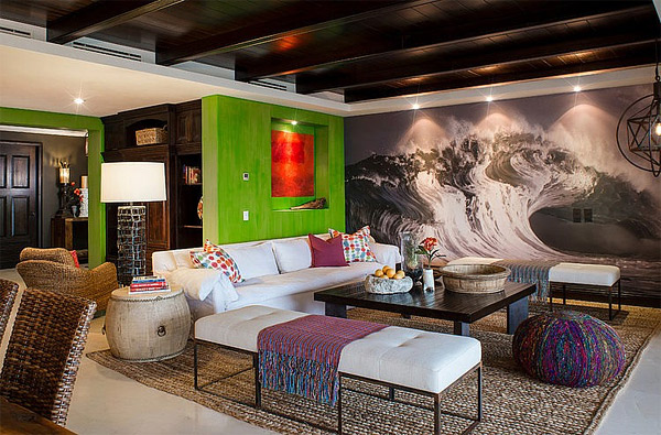 vibrant living room