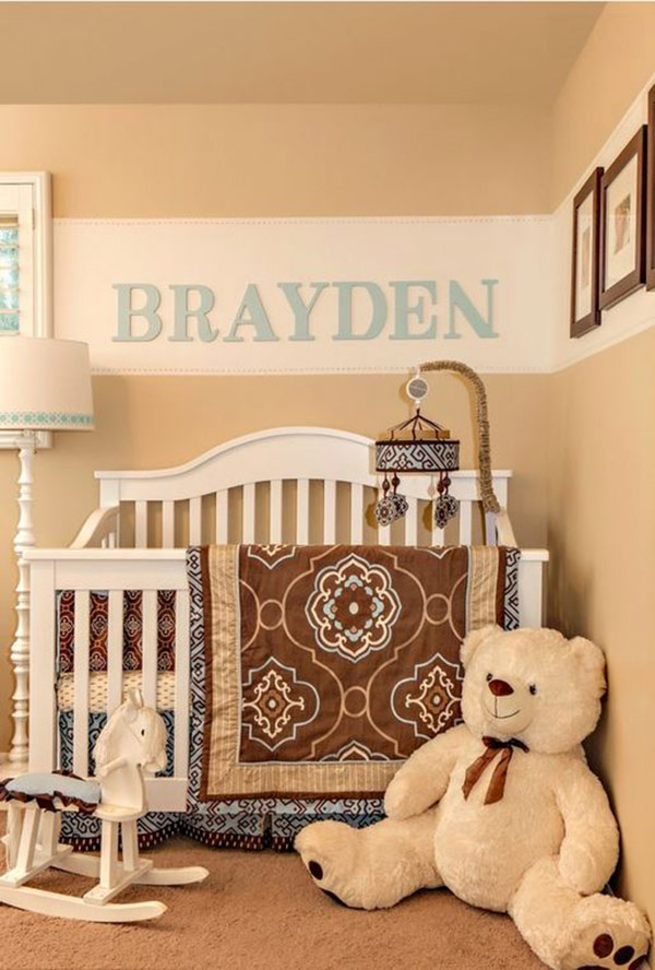 Personalized Boy Nursery