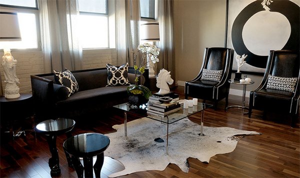 cowhide rugs designs