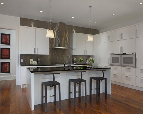 white cabinets