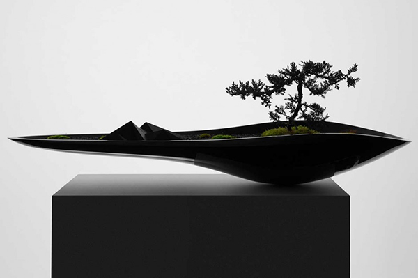 abstract bonsai holder