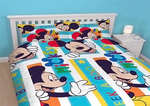 Mickey Mouse Double Duvet - Boo