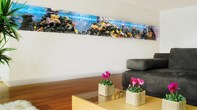 22 Contemporary Living Room Designs With Fish Tanks Home