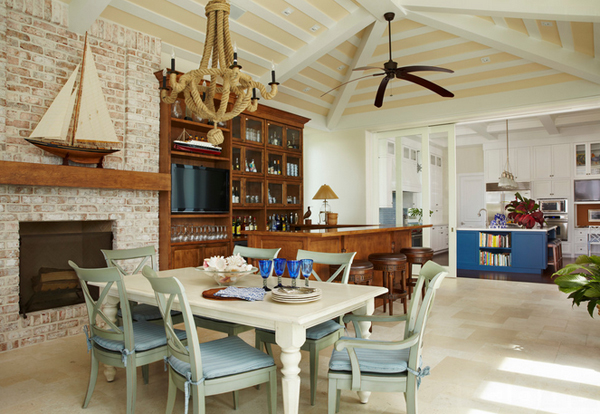 20 Nautical Home Decoration in the Dining Room | Home ...