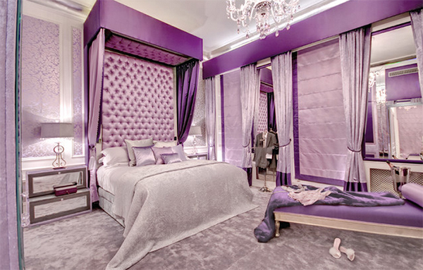 20 Master Bedrooms With Purple Accents Home Design Lover