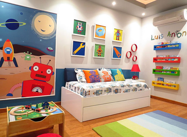 3 year old boy bedroom