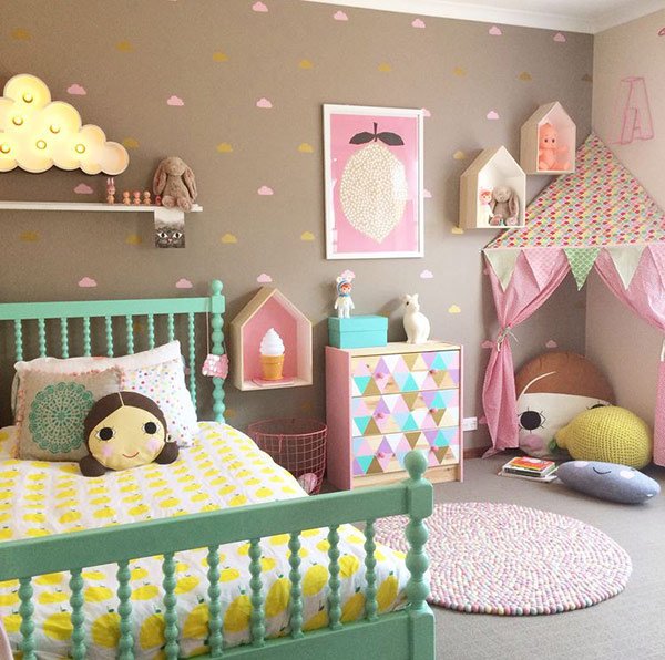 20 Chic and Beautiful Girls Bedroom Ideas For Toddlers ...