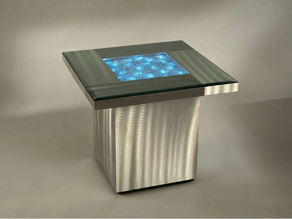 lighted end tables living room furniture