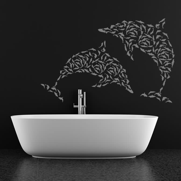 20 Creative Bathroom Wall Decals Home Design Lover