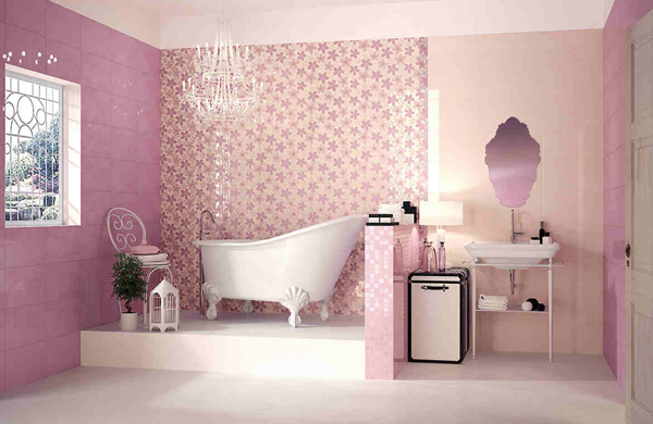 20 Lovely Ideas for a Girls' Bathroom Decoration | Home Design Lover