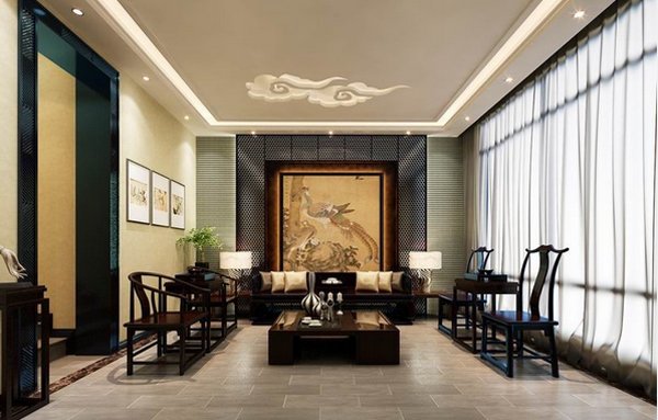 20 Chinese Home Decoration in the Living Room | Home Design Lover