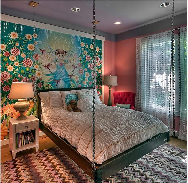 Turquoise Accent Wall Room Ideas los angeles 2022