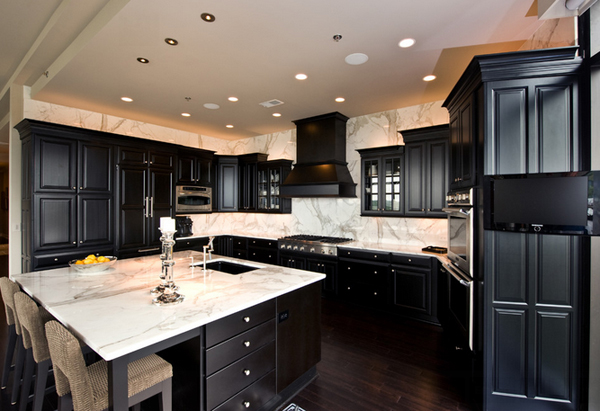 22 Beautiful Kitchen Colors With Dark Cabinets Home Design Lover