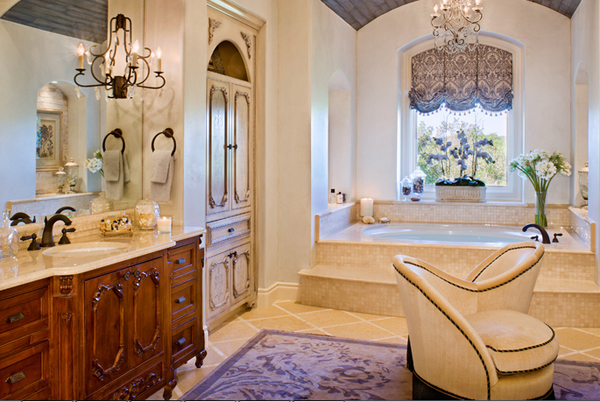 luxury bathroom chairs