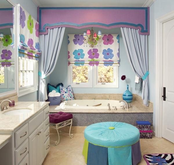 20 Lovely Ideas For A Girls Bathroom Decoration Home Design Lover