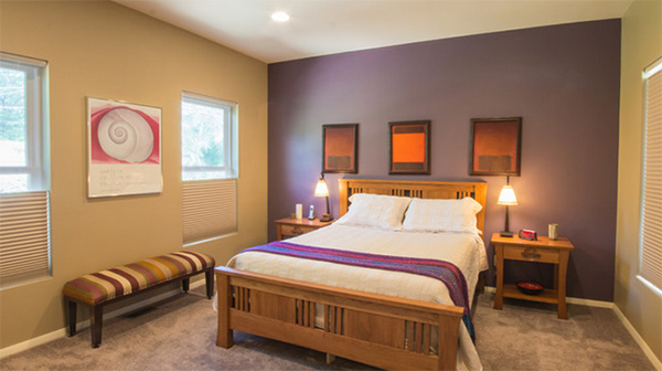 purple master bedroom designs