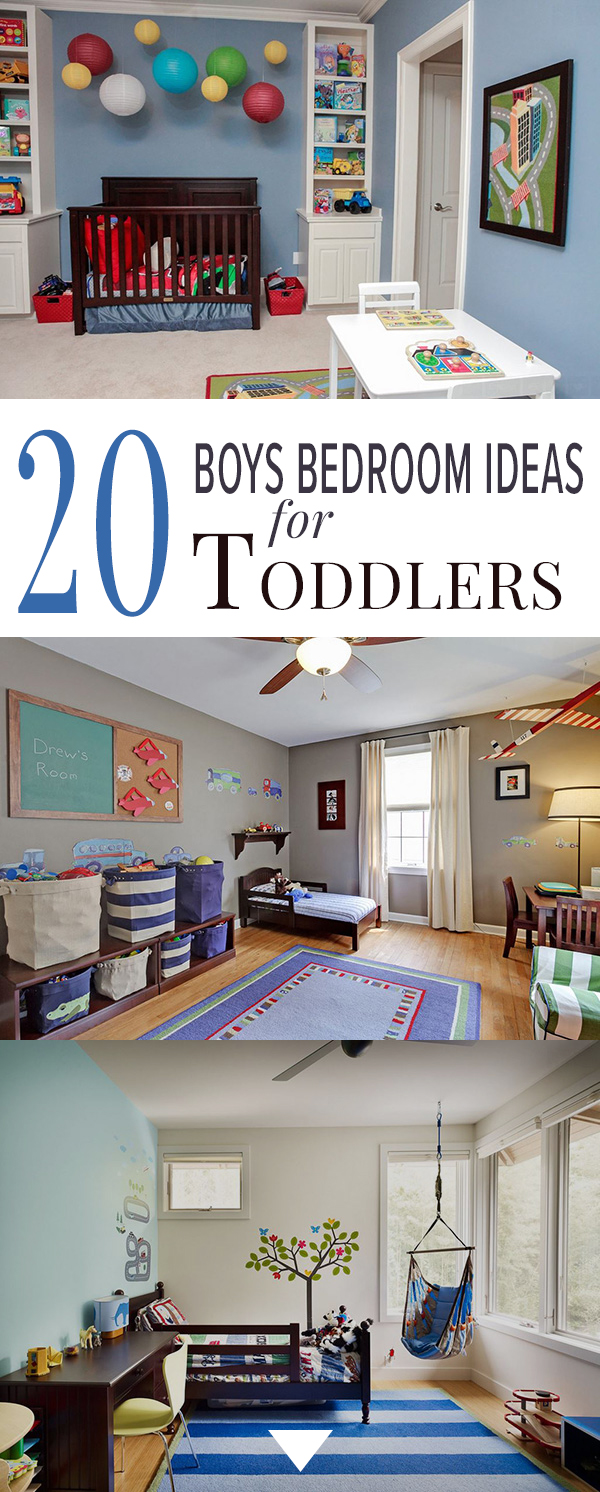 20 Boys Bedroom Ideas For Toddlers | Home Design Lover