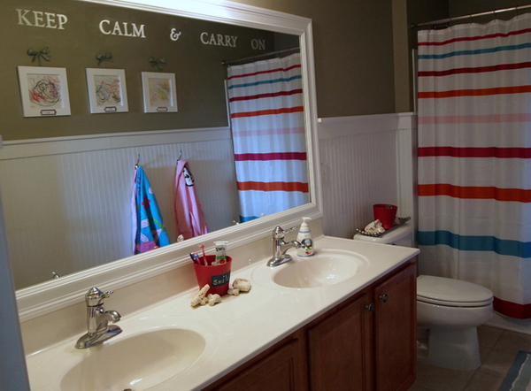 Boy Bathroom Ideas - Teen Boy Bathroom Makeover Love Our Real Life - See more ideas about bathroom design, bathrooms remodel, bathroom inspiration.