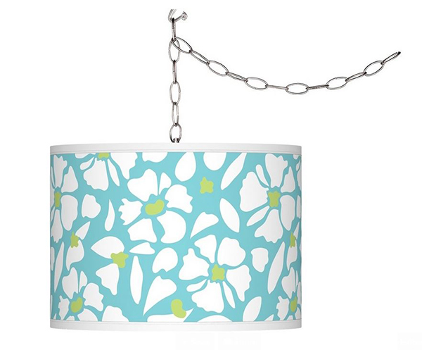 Floral Fun Shade Chandelier