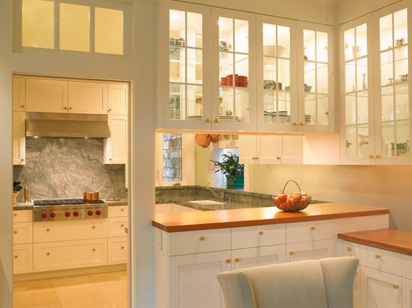 20 Gorgeous Glass Kitchen Cabinet Doors Home Design Lover