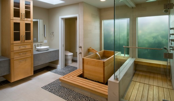 40 Wood Bathroom Decor Ideas For A Spa Feel - Shelterness