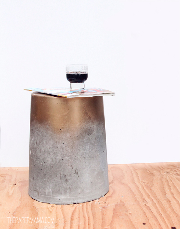 concrete stool design