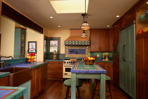 Spanish-style kitchen