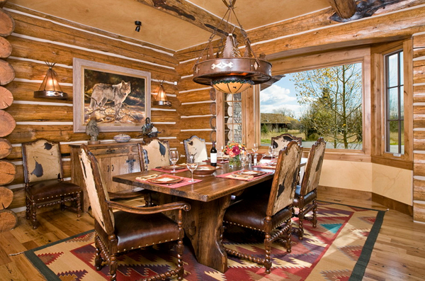 western dining table