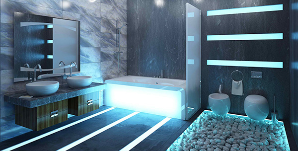 modern bathrooms