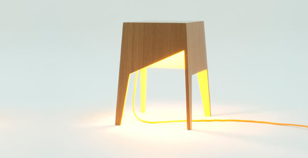 yellow side table