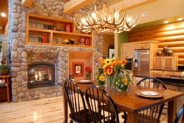 western themed dining room