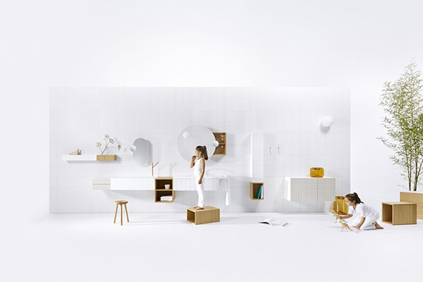 Ingrid bathroom modular system